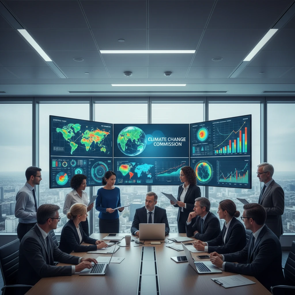 Independent experts analyzing climate data for policy advice