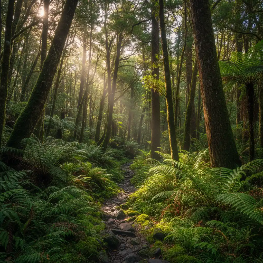 New Zealand native forest carbon sequestration