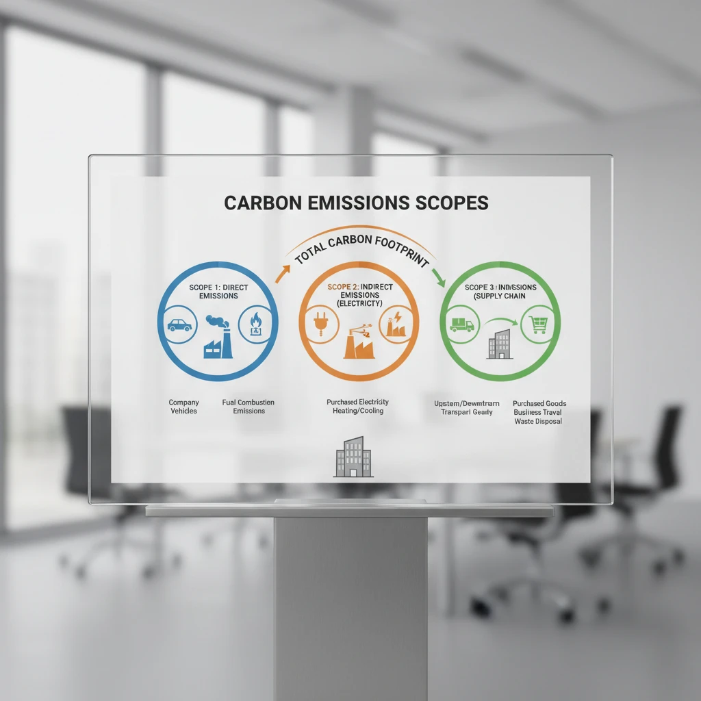 Scope 1 2 and 3 carbon accounting NZ diagram