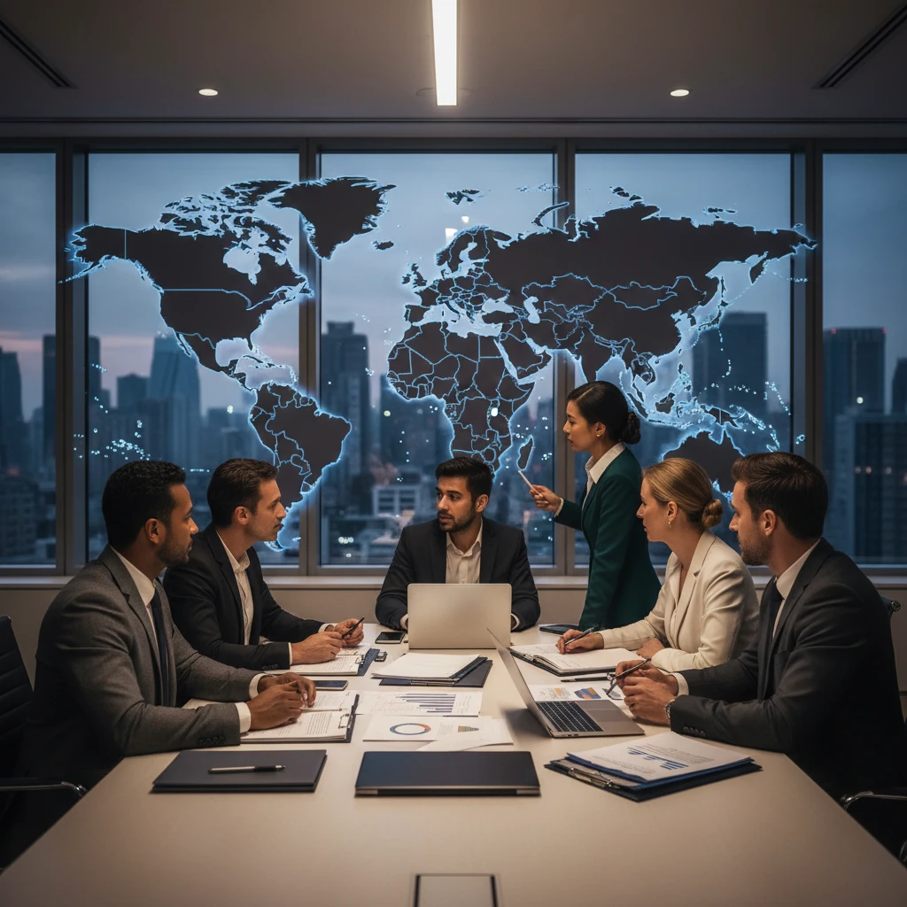 International climate policy experts collaborating on global standards