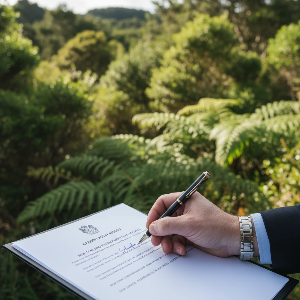 Carbon verification and audit process New Zealand