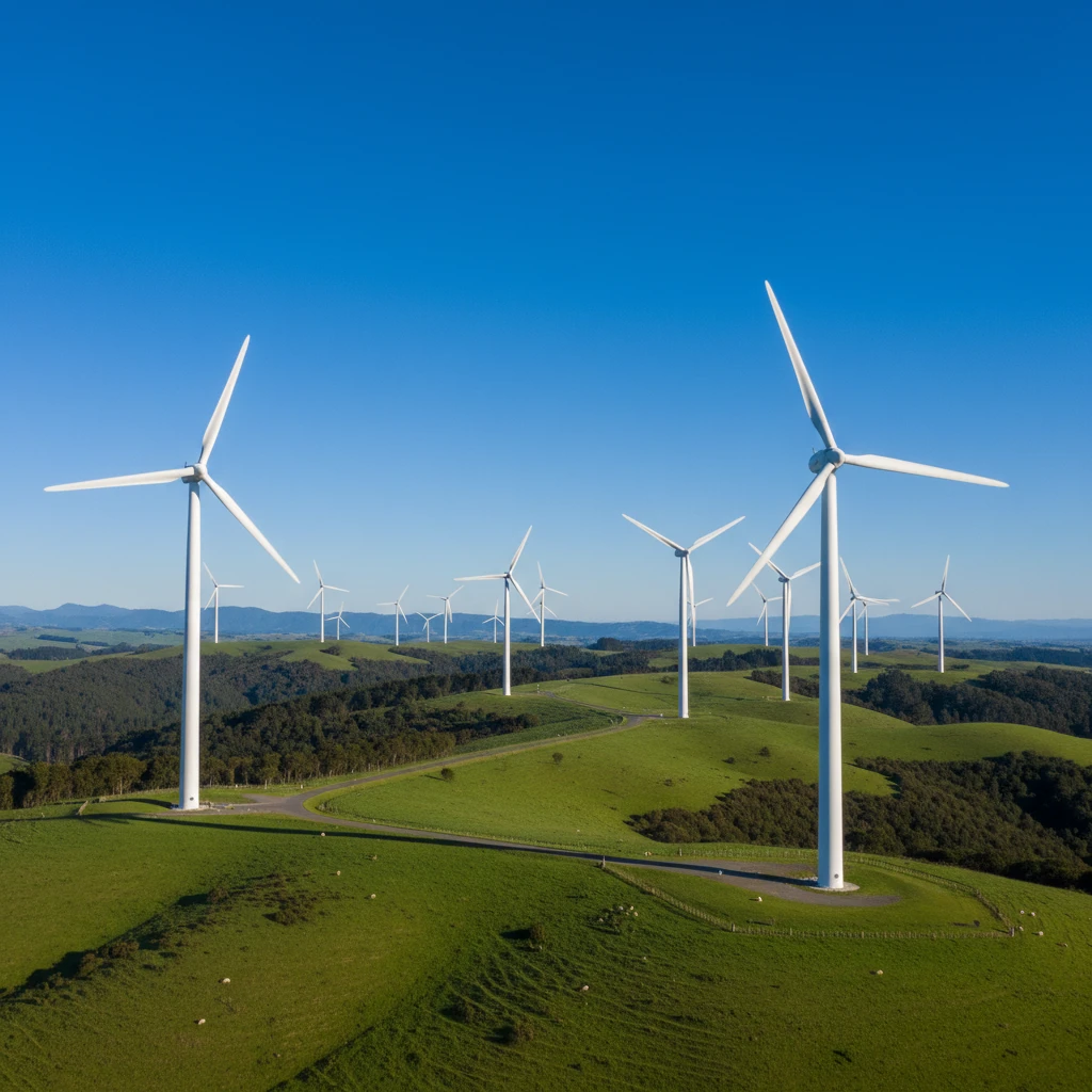 Renewable energy sources in New Zealand contributing to low Scope 2 emissions