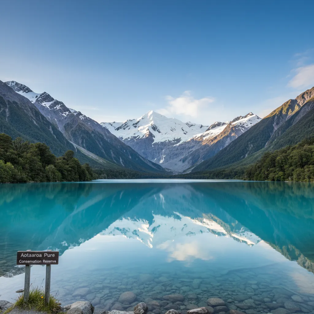 New Zealand natural landscape environmental conservation
