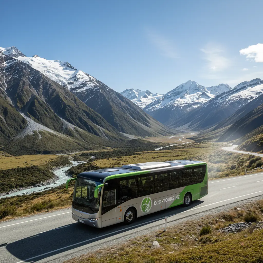 Sustainable tour operator in New Zealand Southern Alps
