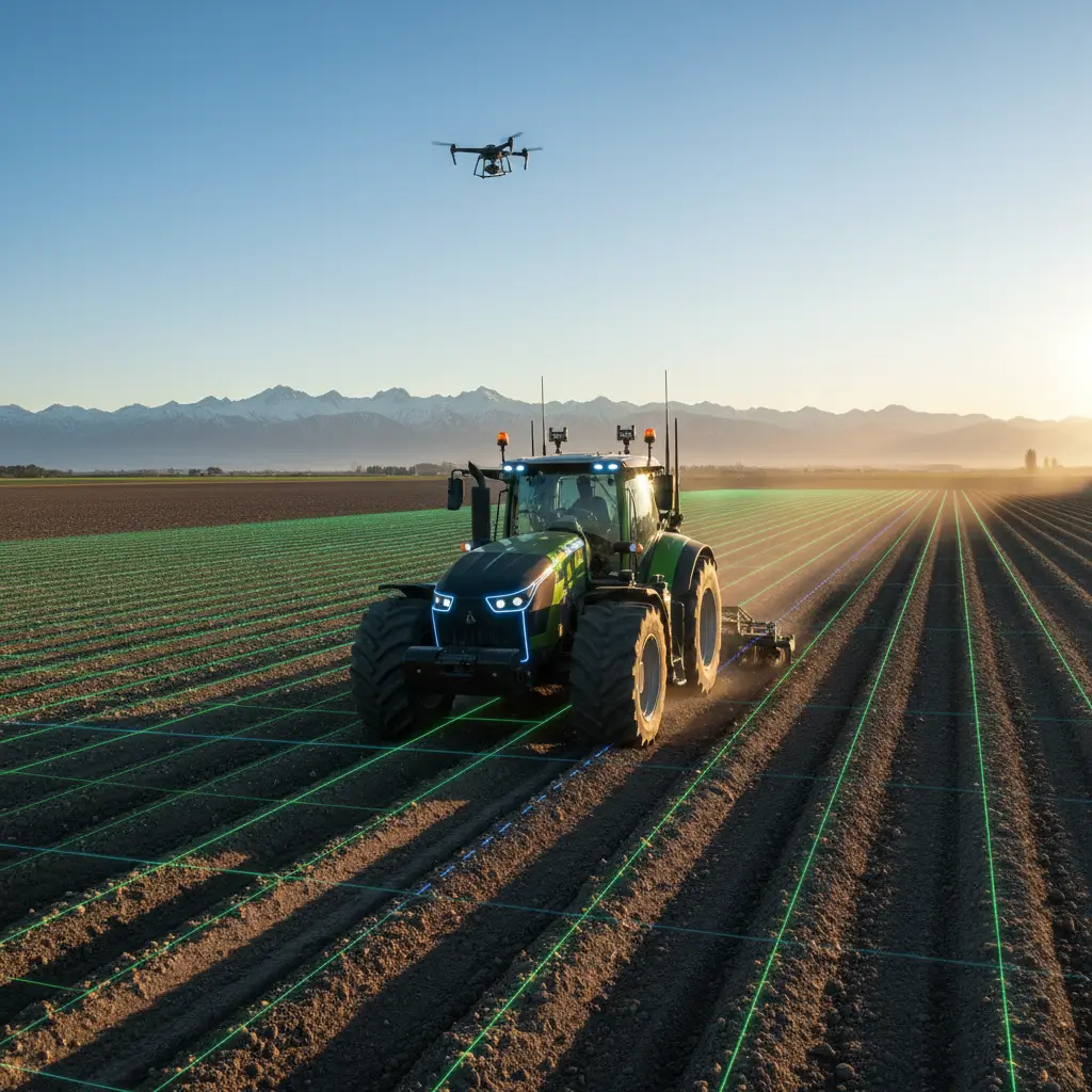 Precision agriculture technology in Canterbury NZ