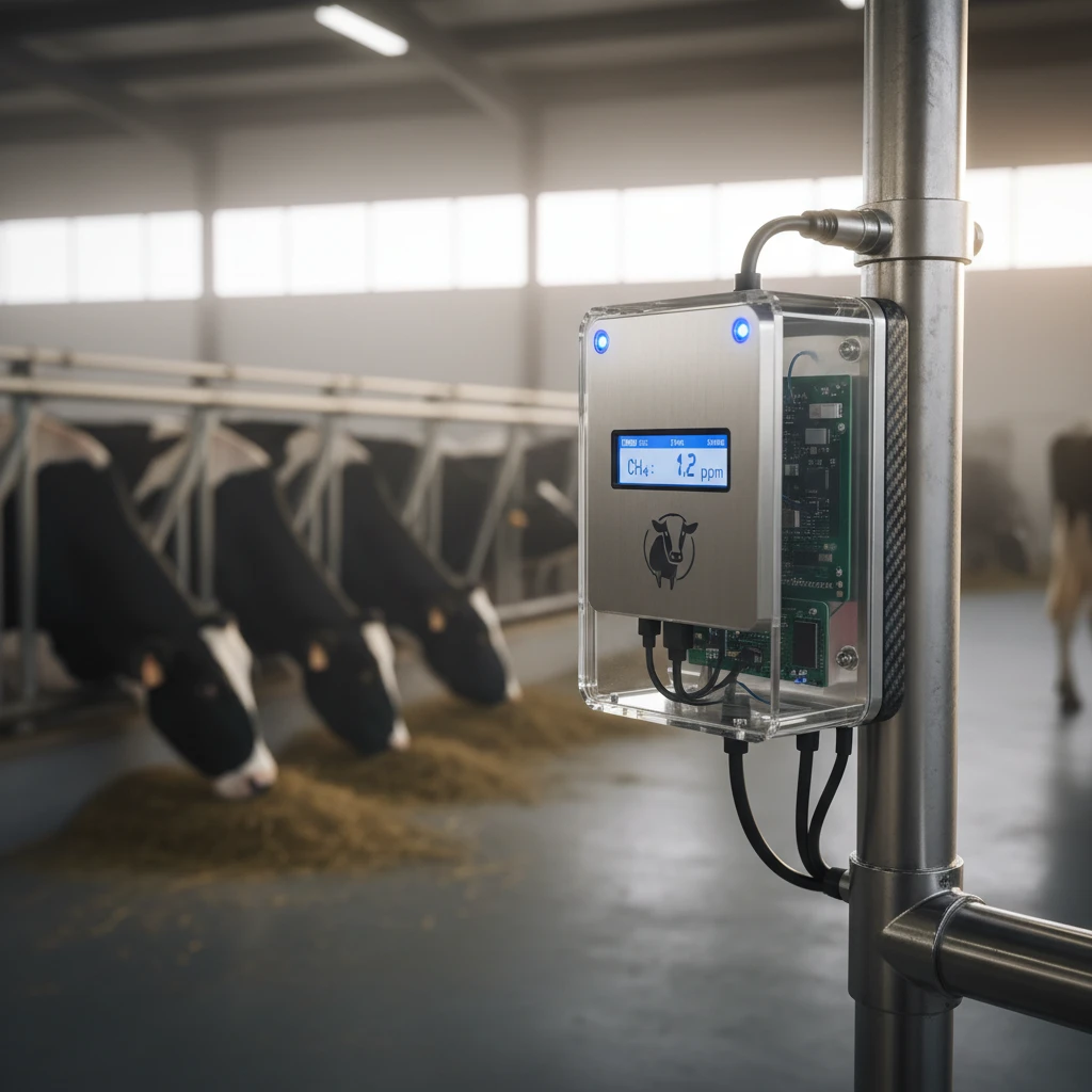 High-tech methane sensor technology used in Canterbury agricultural research