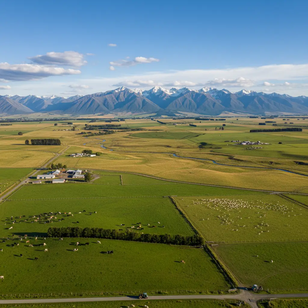 Canterbury farming landscape emissions profile