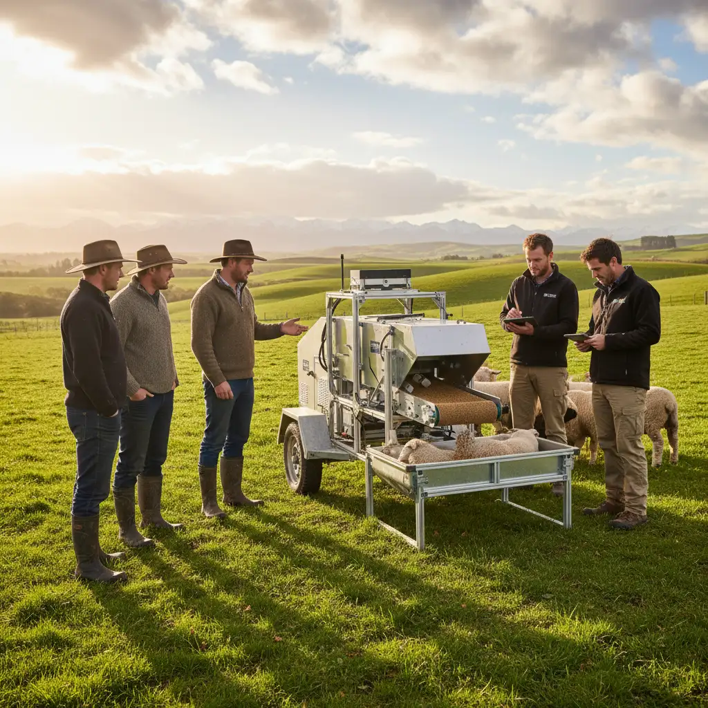 On-farm trials of methane reduction technology NZ