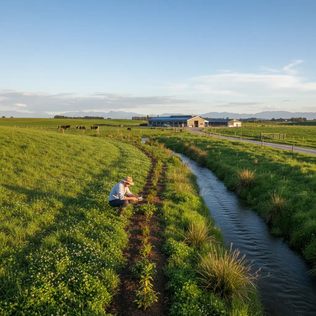 Sustainable farming practices in Canterbury NZ