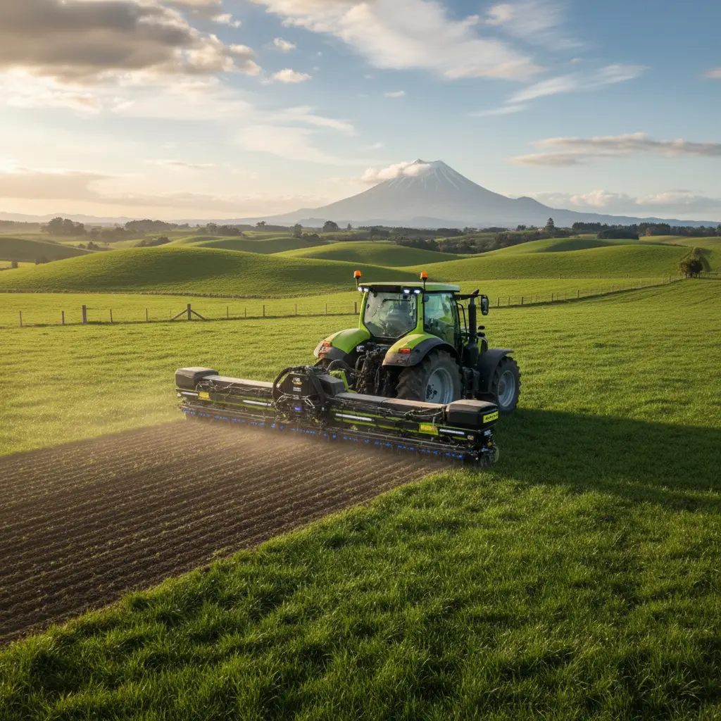 Precision agriculture technology being used for fertilizer application