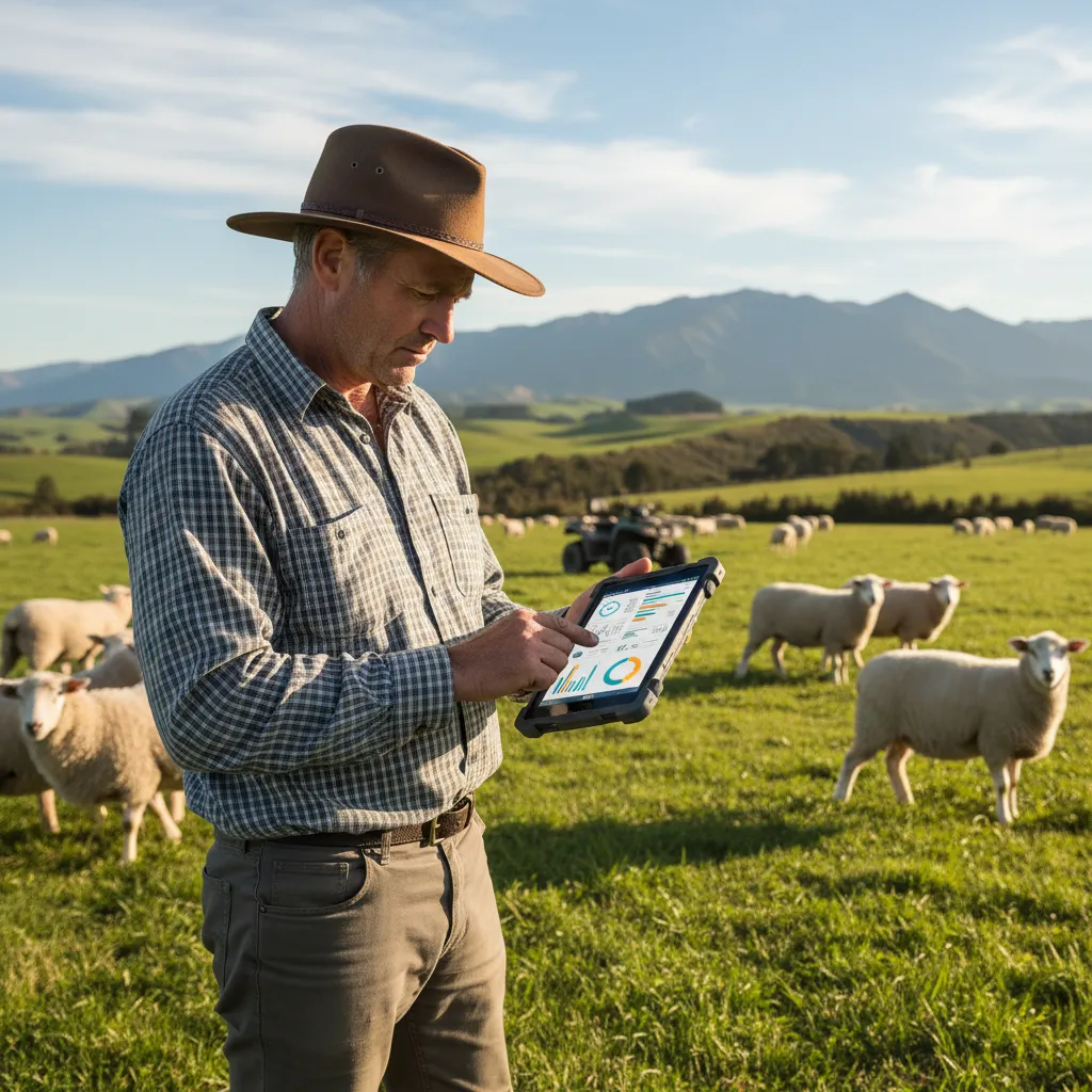 New Zealand farmer using technology to monitor livestock emissions