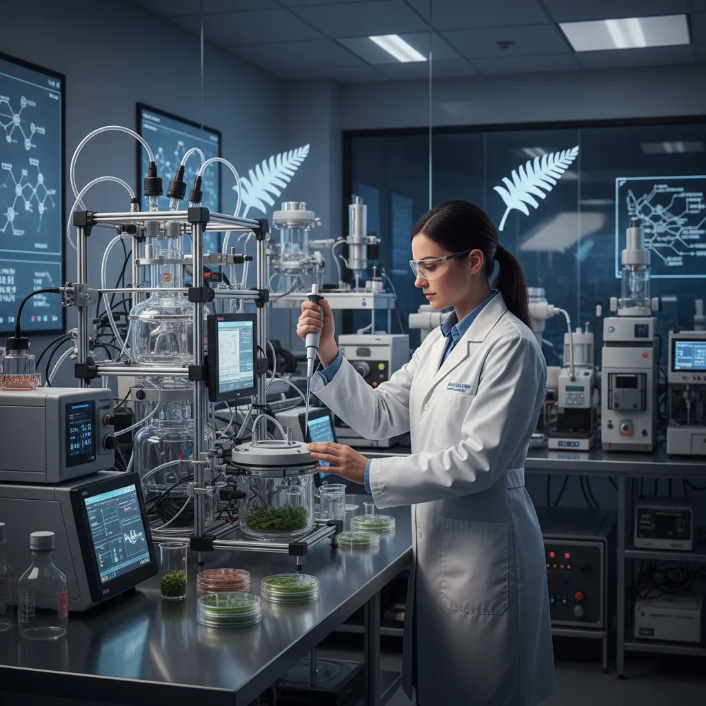 Scientist researching methane inhibitors for New Zealand agriculture