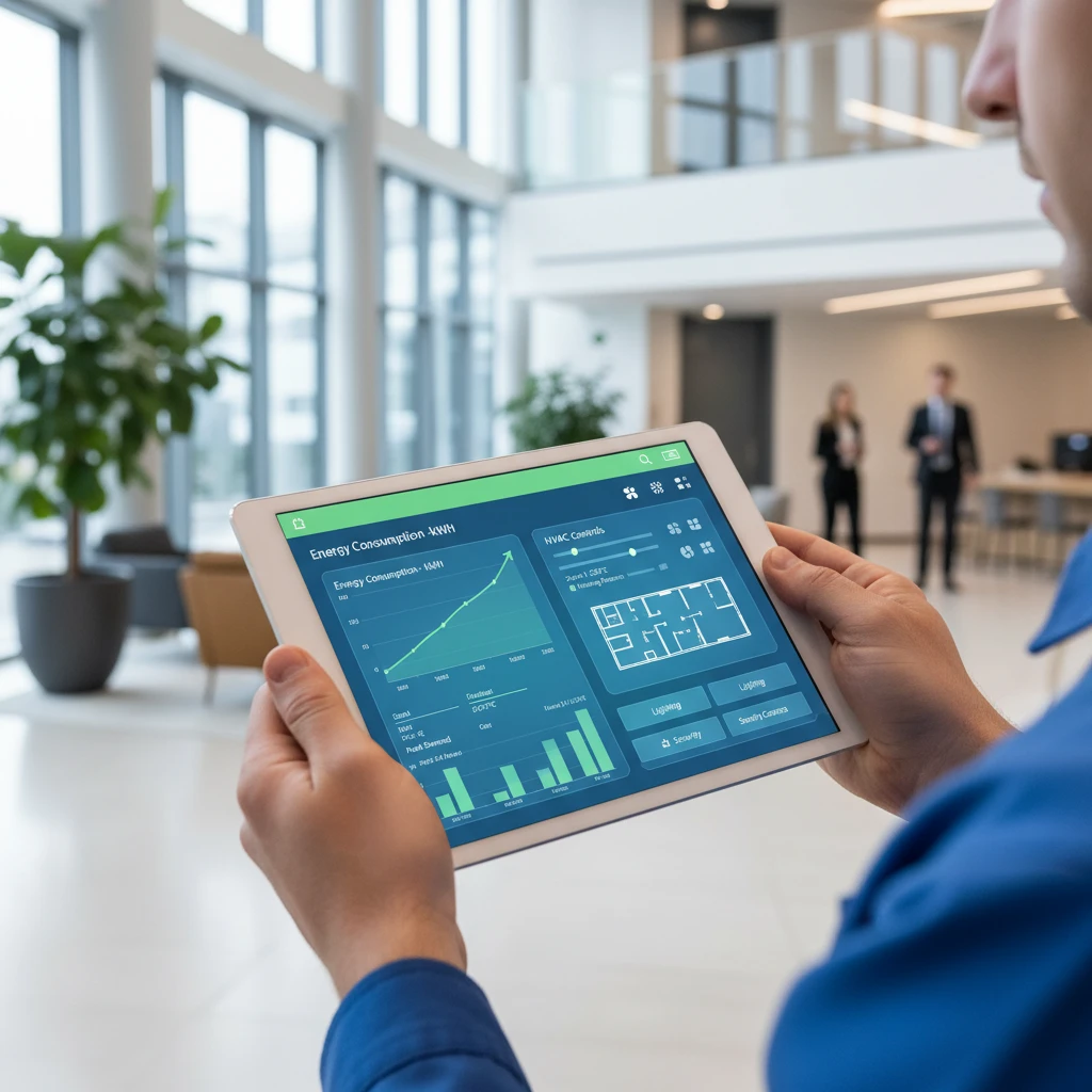 Smart building automation interface for HVAC management