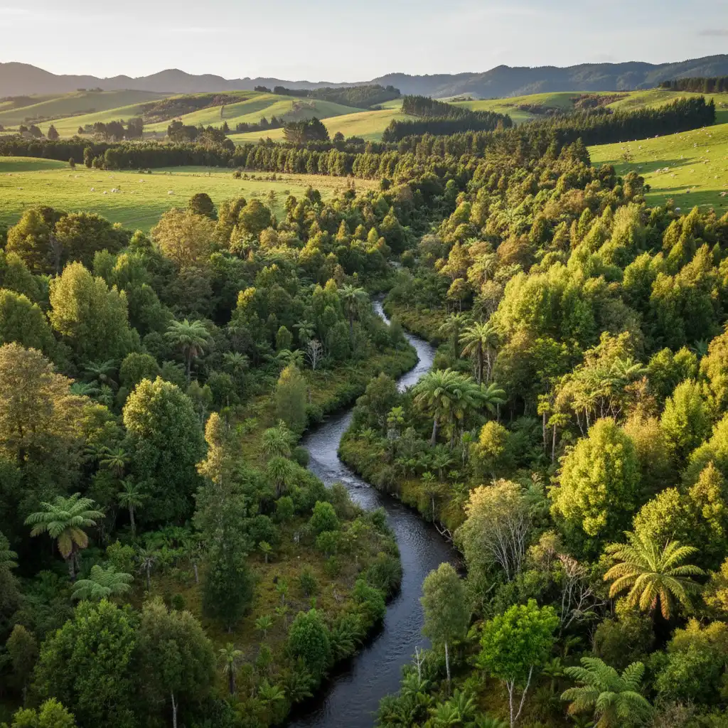 Native forest sequestration on a New Zealand farm