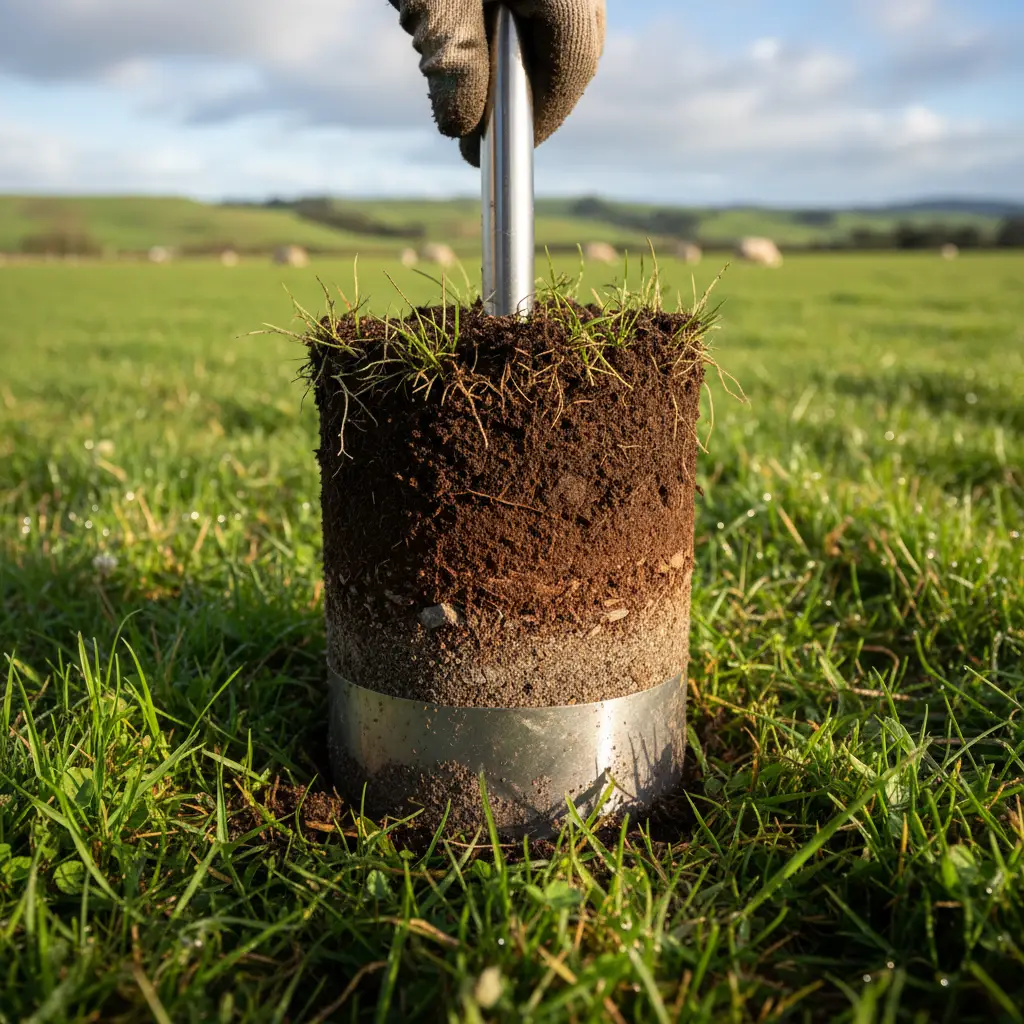 Soil carbon sequestration monitoring in New Zealand pasture