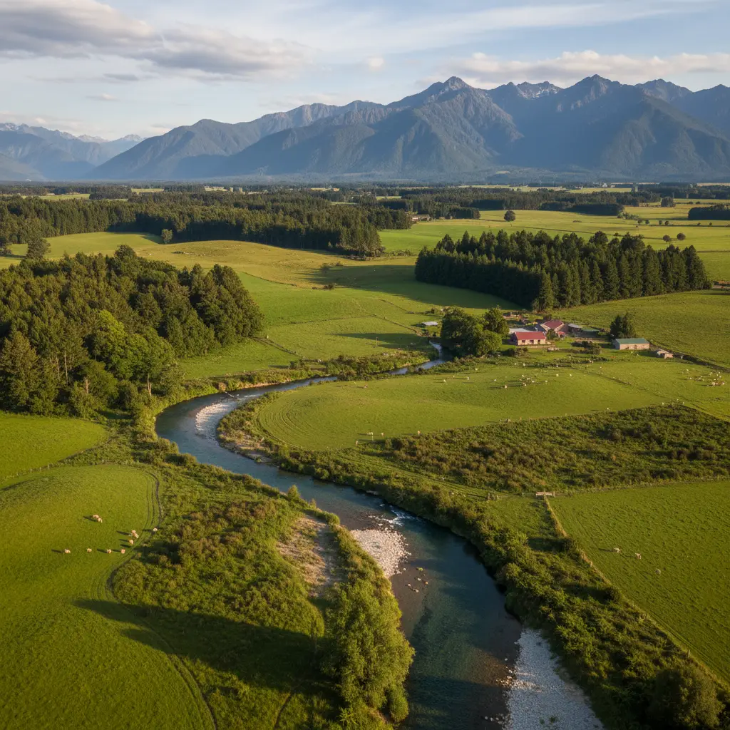 Biodiversity and native restoration on a regenerative New Zealand farm