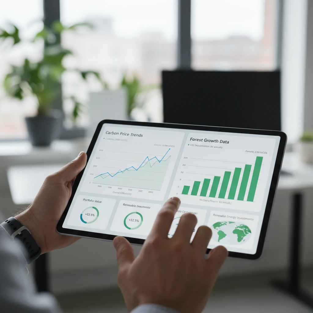 Financial planning for carbon credit liability management