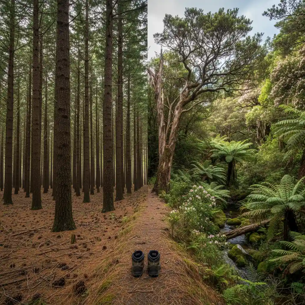 Native vs Exotic forestry comparison