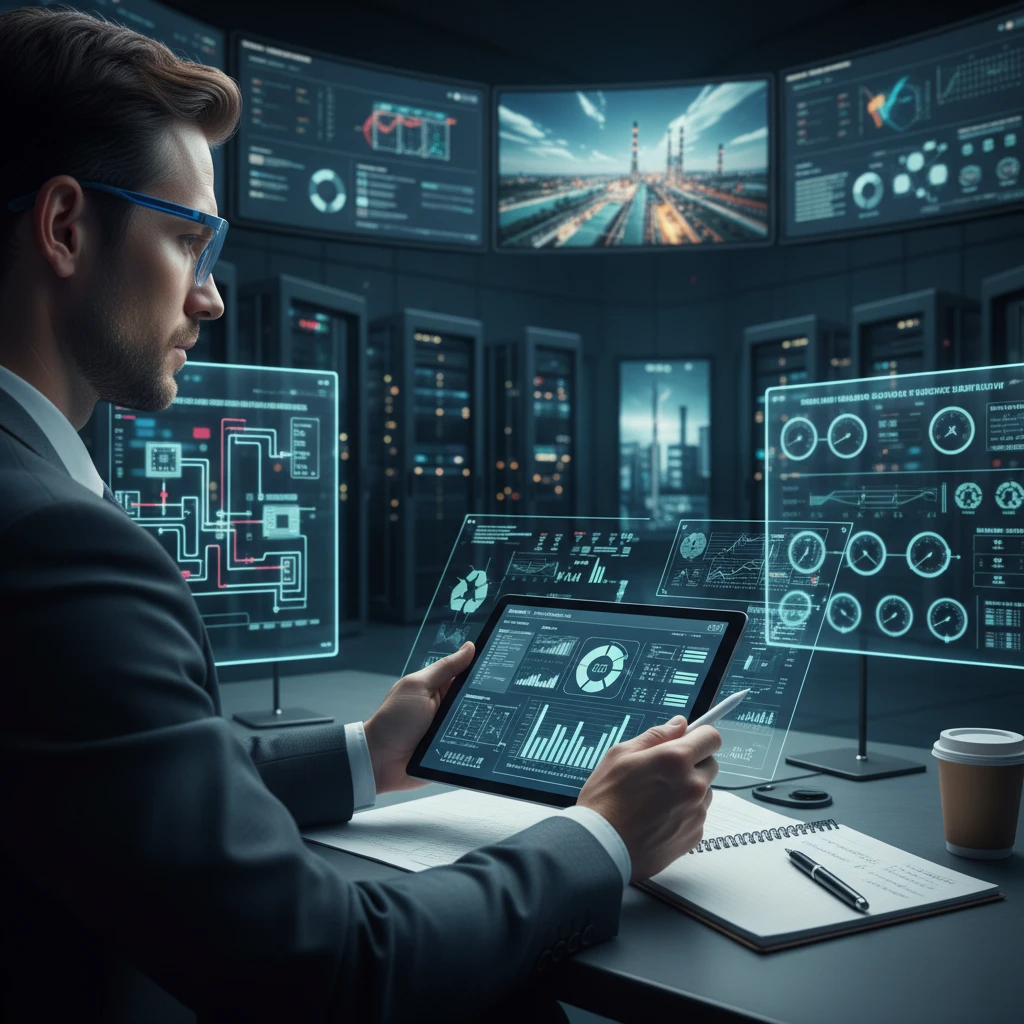 Auditor reviewing ETS compliance documents