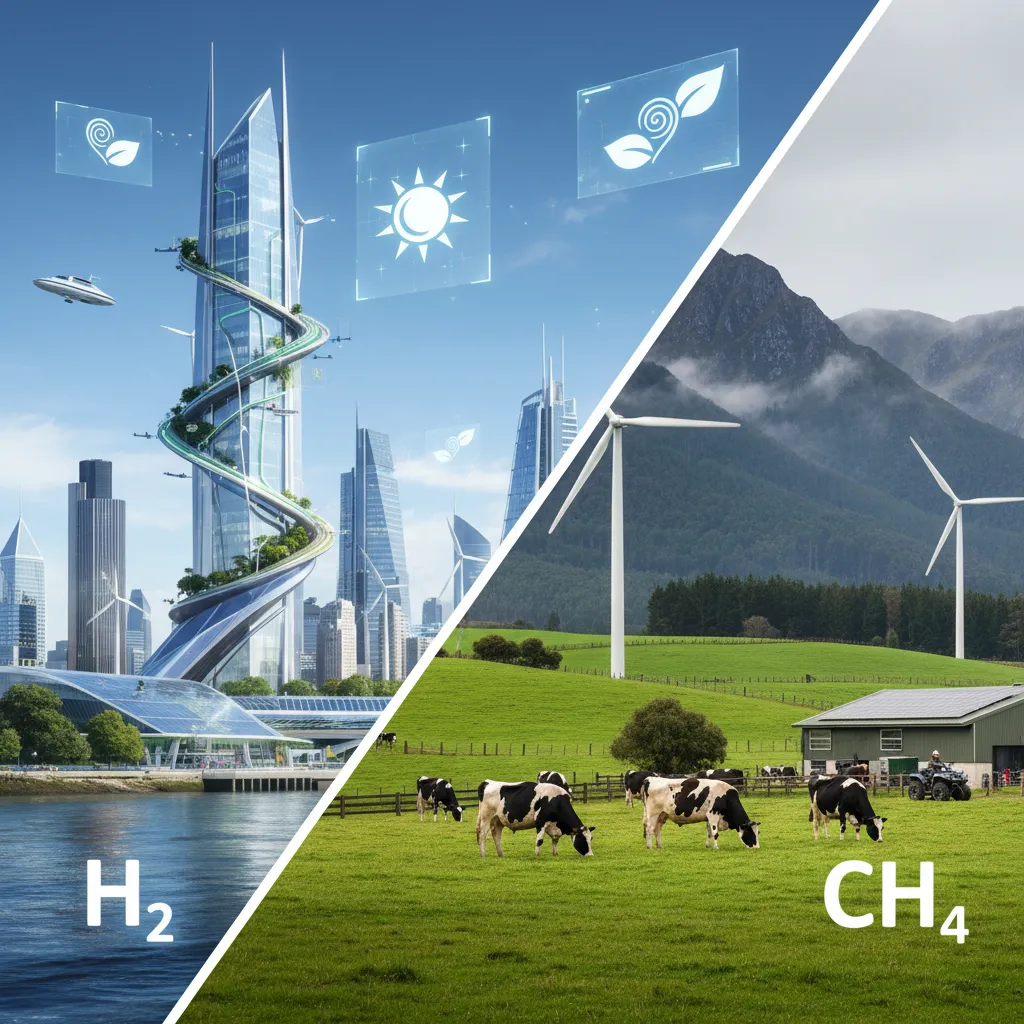 Comparison of UK urban decarbonization and New Zealand agricultural emissions targets