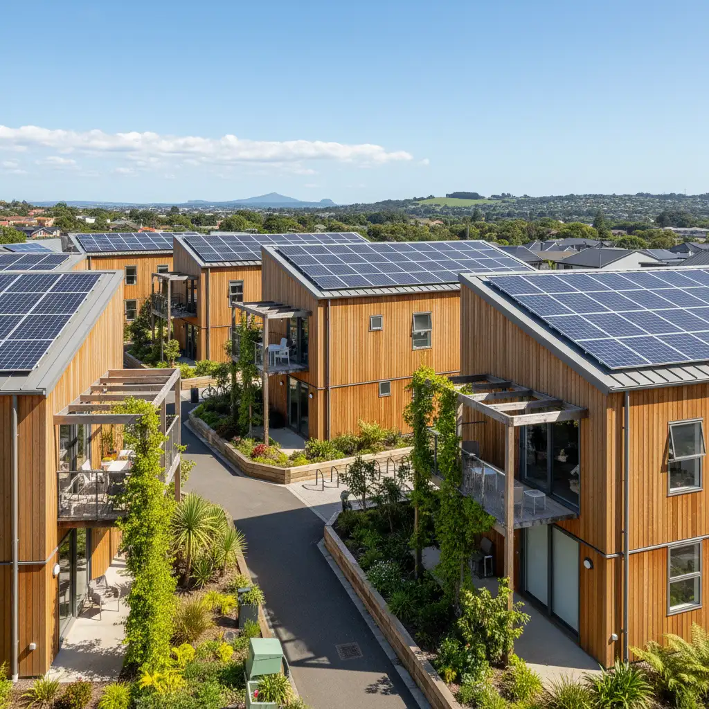Sustainable medium-density housing in Auckland