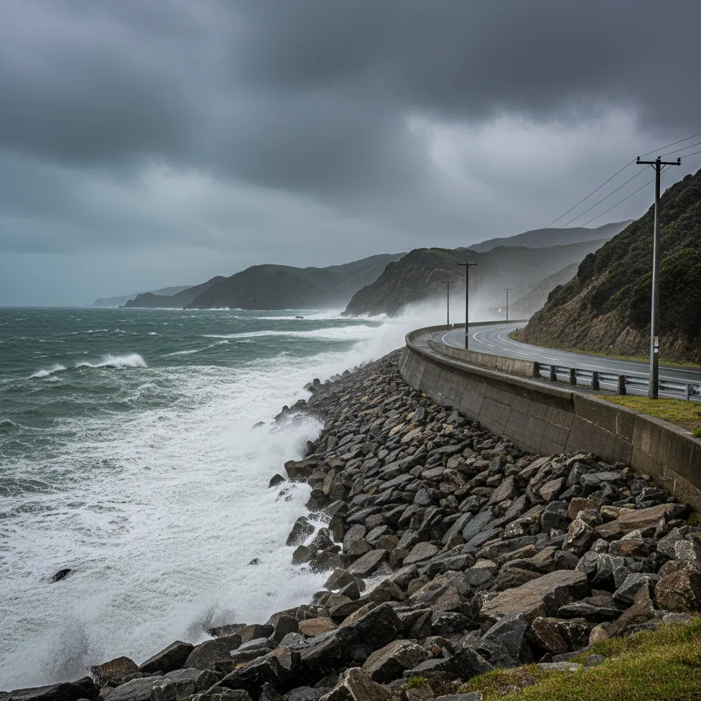 Coastal infrastructure resilience against climate change