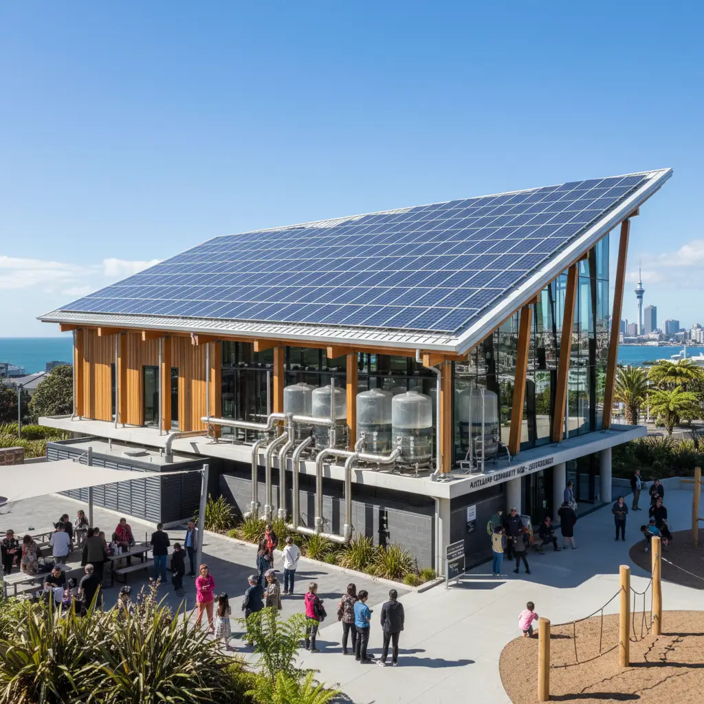 Sustainable community building funded by local council grants