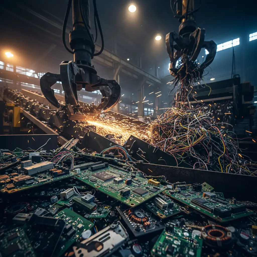 E-waste recycling under product stewardship schemes