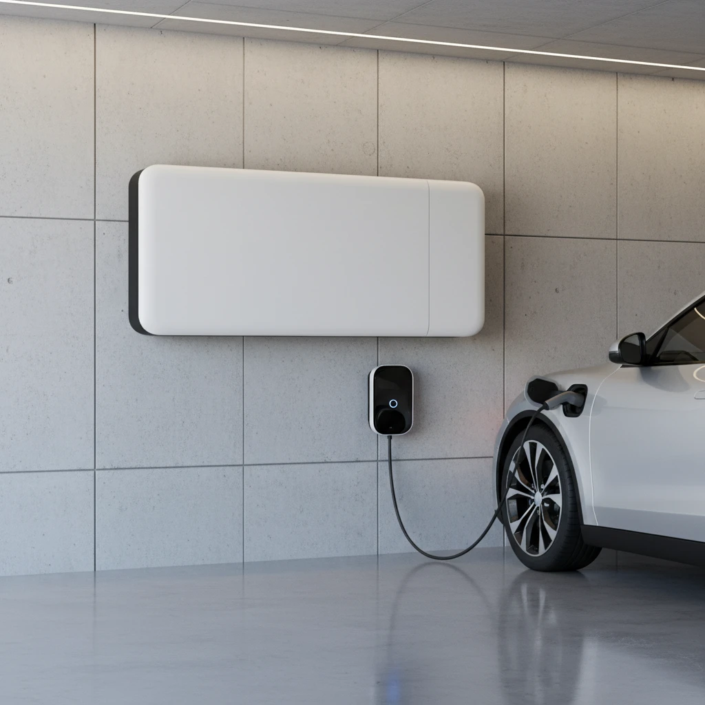 Home battery storage and EV charger