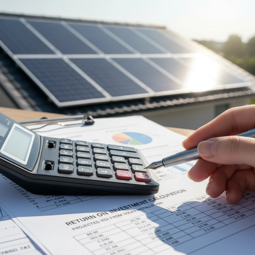 Calculating the financial return on solar investment