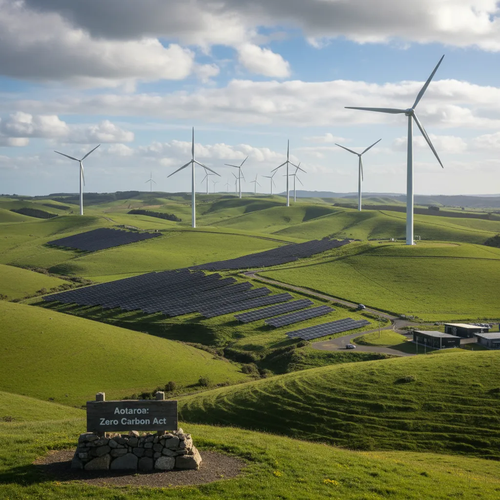 New Zealand Zero Carbon renewable energy landscape